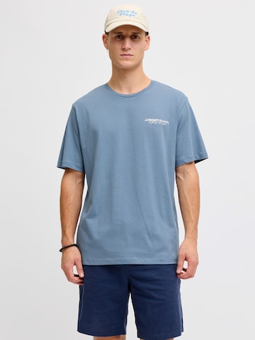 JJ Rebel Tričko 'JREBZACK' - Modrá: predná strana