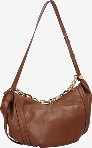 Borbonese Shoulder Bag 'New Orbit' in Brown