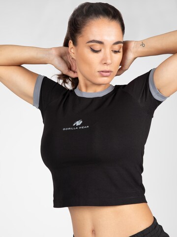 Gorilla Wear Functioneel shirt 'New Orleans' in Grijs: voorkant