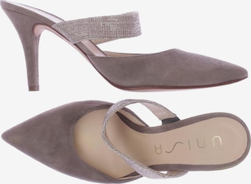 UNISA Sandalen 40 in Grau: Vorderseite