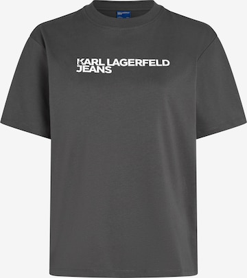 pilka KARL LAGERFELD JEANS Marškinėliai: priekis