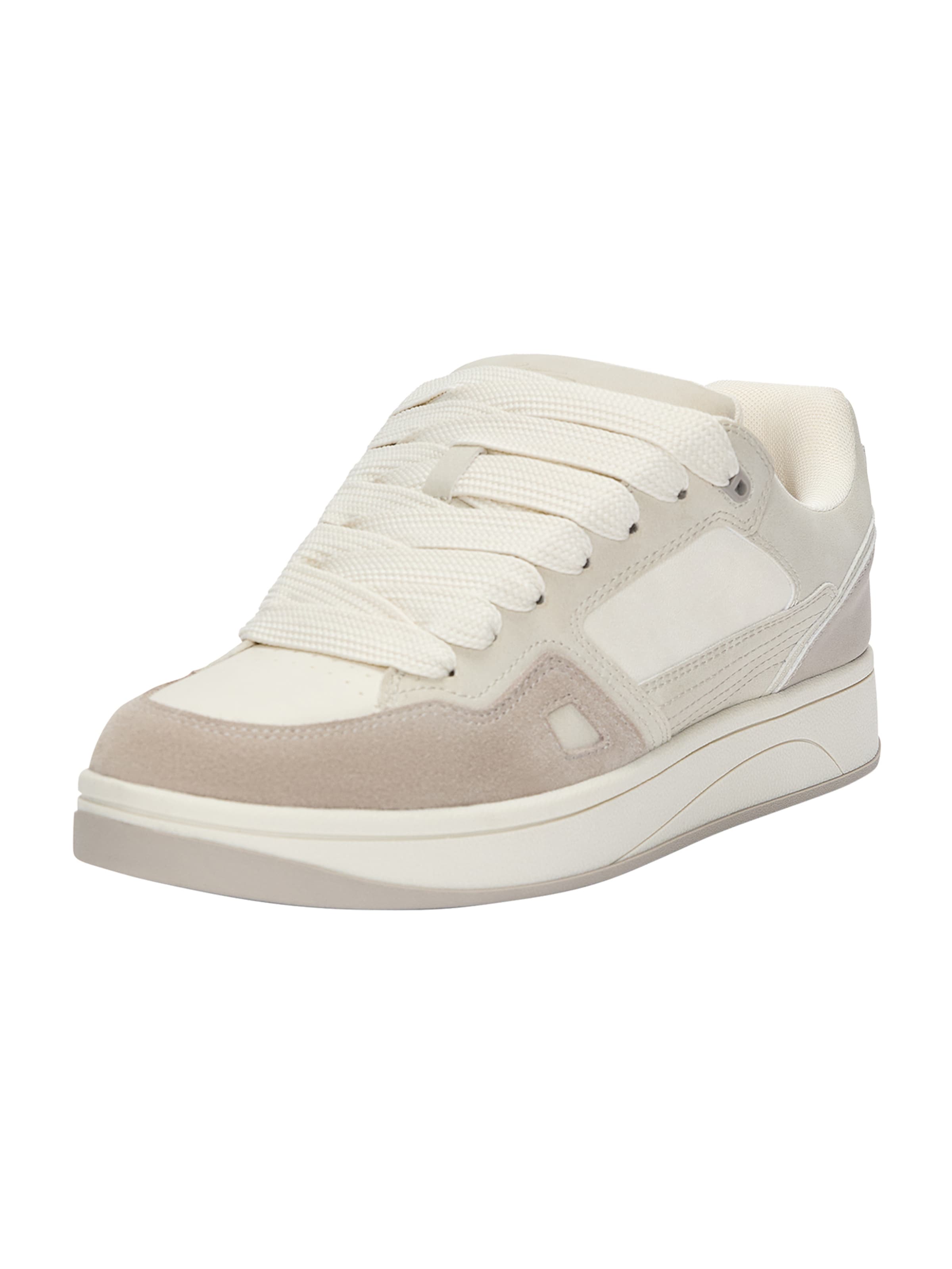 Sneaker bassa di Pull&Bear in beige: frontale