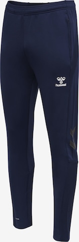 Coupe slim Pantalon de sport Hummel en bleu