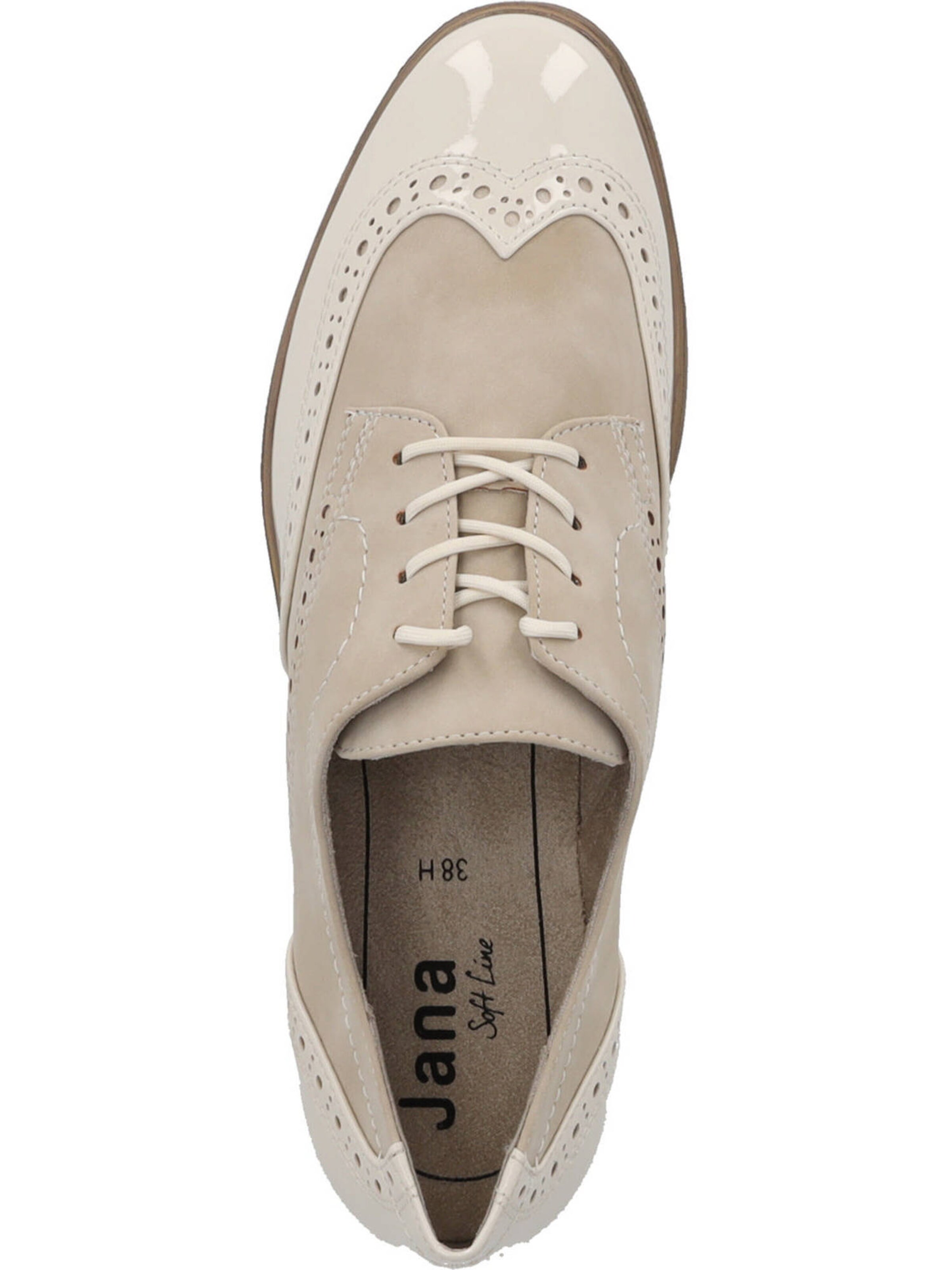 Chaussure à lacets JANA en beige
