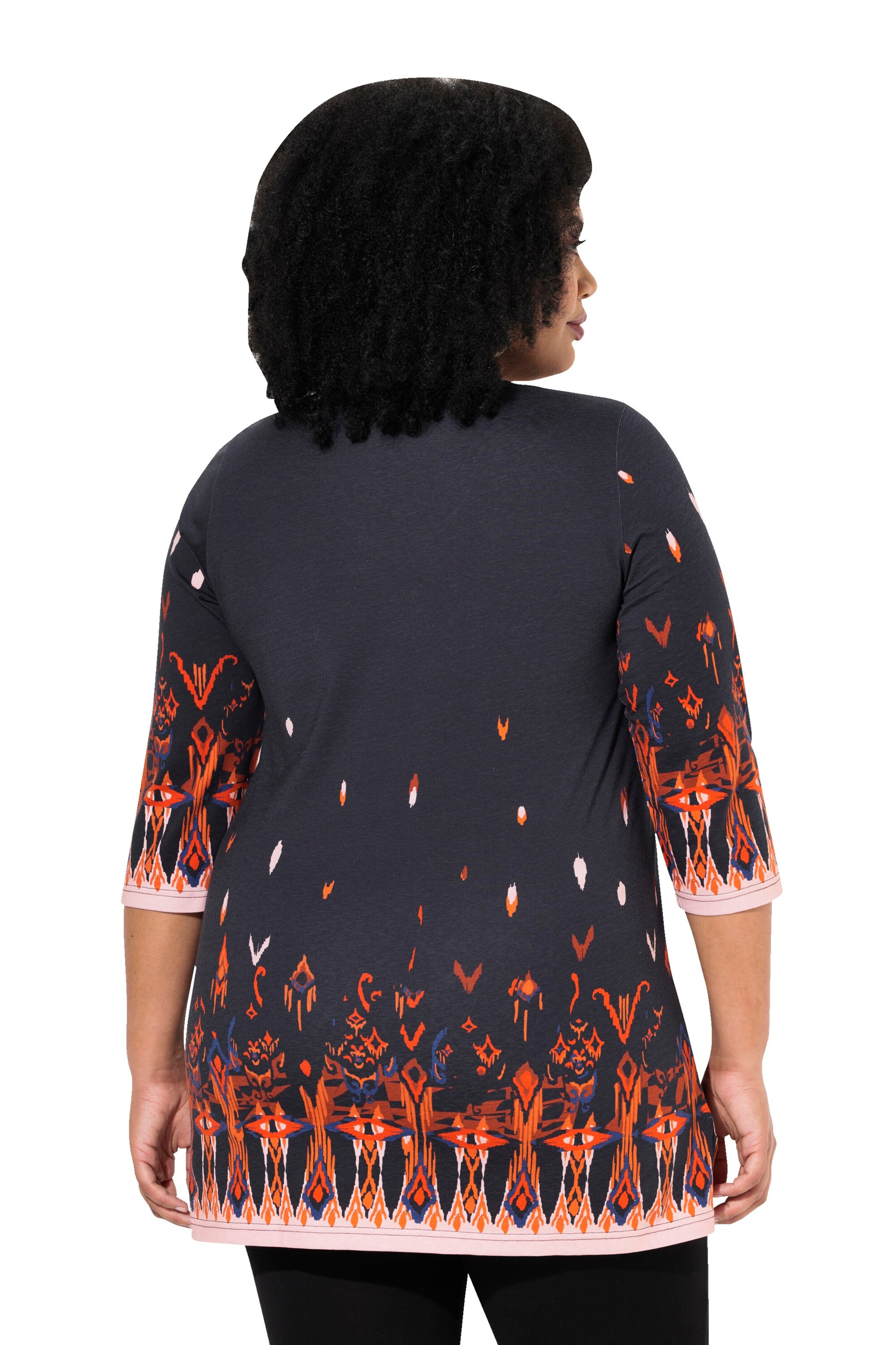 T-shirt Ulla Popken en noir