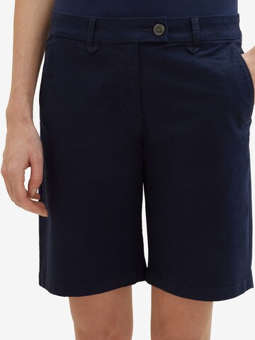 TOM TAILOR Loosefit Shorts in Blau