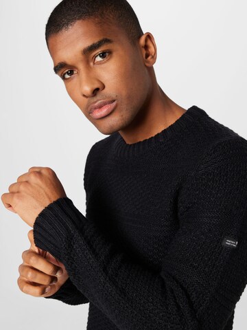 INDICODE JEANS Sweater 'Shores' in Black