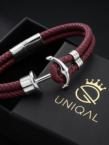 Bracelet 'MARITIMES' UNIQAL en rouge