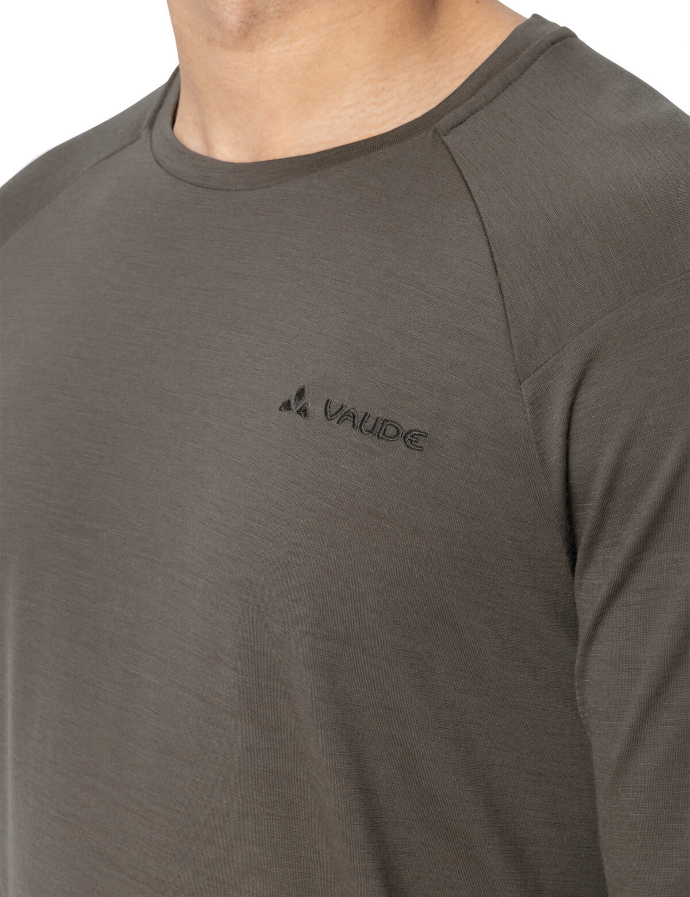 VAUDE Functioneel shirt 'Essential' in Bruin
