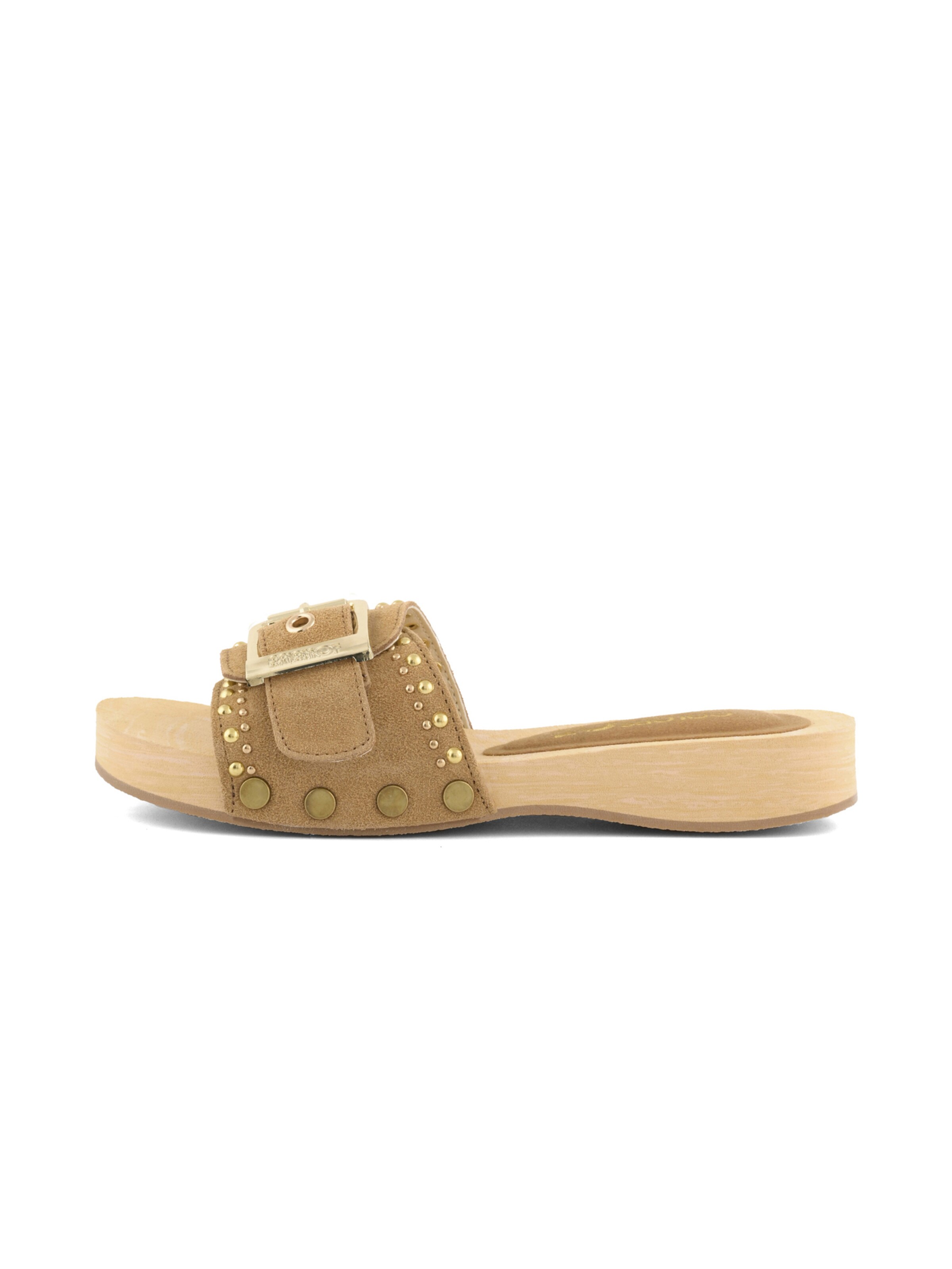 Zoccoletto di COLORS OF CALIFORNIA in marrone: lato