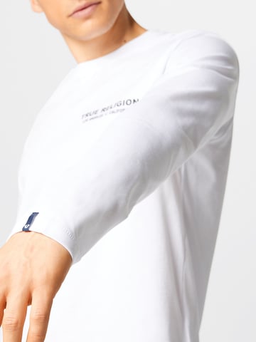 True Religion Shirt 'WITH TRUE' in Weiß