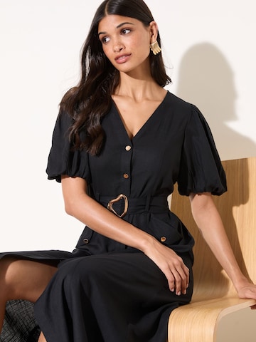 Robe-chemise Friends Like These en noir