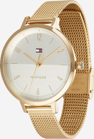 TOMMY HILFIGER Analog klocka i guld: framsida