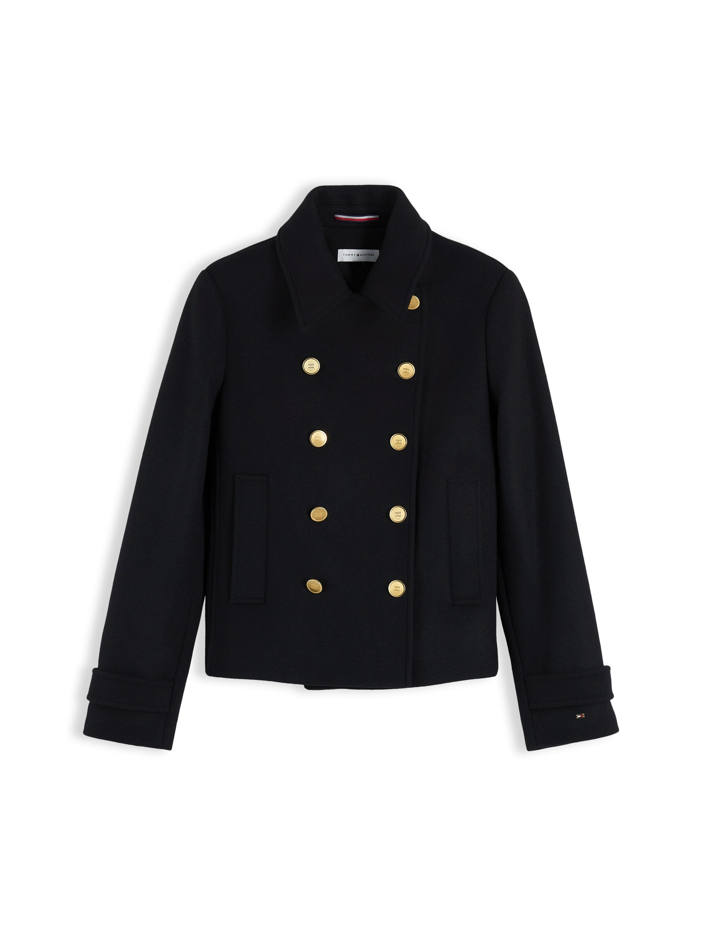 TOMMY HILFIGER Φθινοπωρινό και ανοιξιάτικο μπουφάν σε XXS σε μαύρο, Άποψη προϊόντος