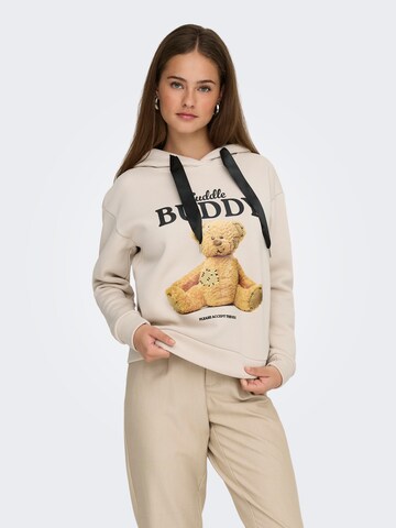 ONLY Sweatshirt in Grey: front