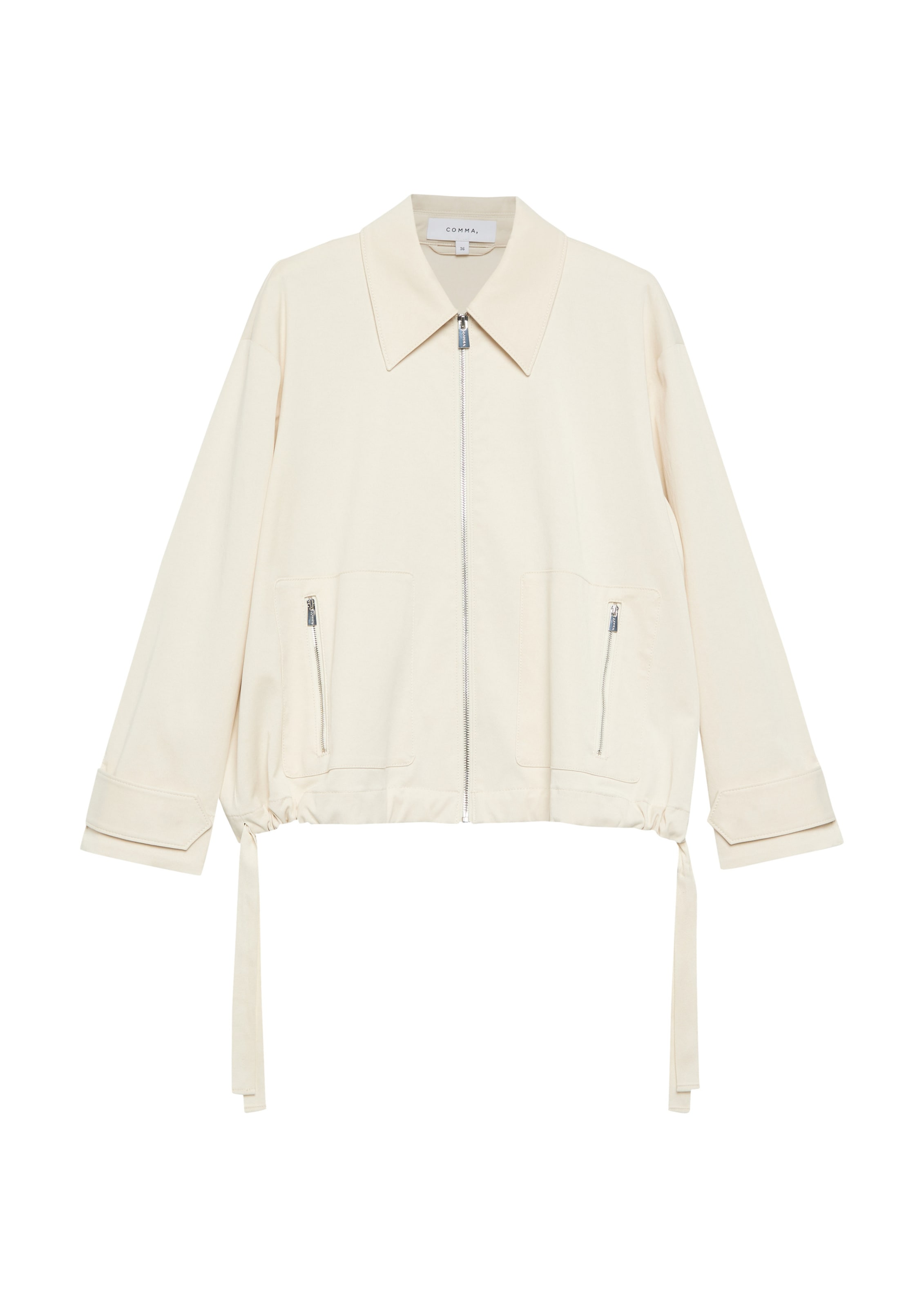 Veste mi-saison COMMA en beige : devant
