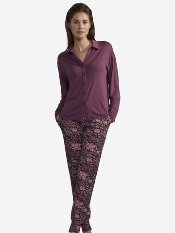 ESSENZA Pajama Shirt 'Kae' in Purple