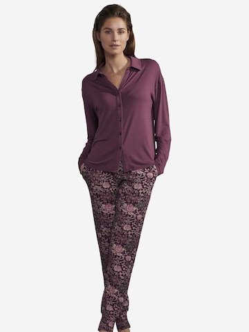 ESSENZA Pajama Shirt 'Kae' in Purple