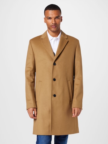 HUGO Red Between-seasons coat 'Malte' in Beige: front