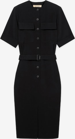 Robe-chemise Trussardi en noir : devant