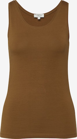 T-shirt s.Oliver en marron : devant