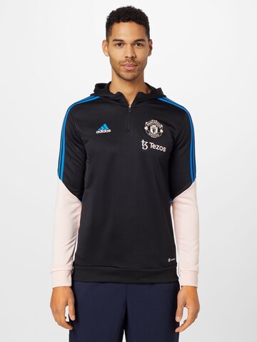 ADIDAS SPORTSWEAR Spordidressipluusid 'Manchester United Condivo 22 ', värv must: eest vaates