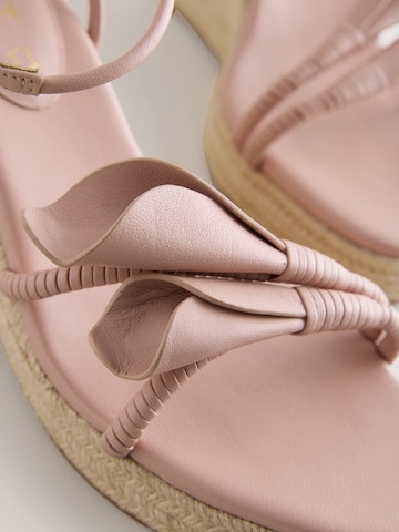 Next Sandalen met riem 'Forever Comfort' in Roze