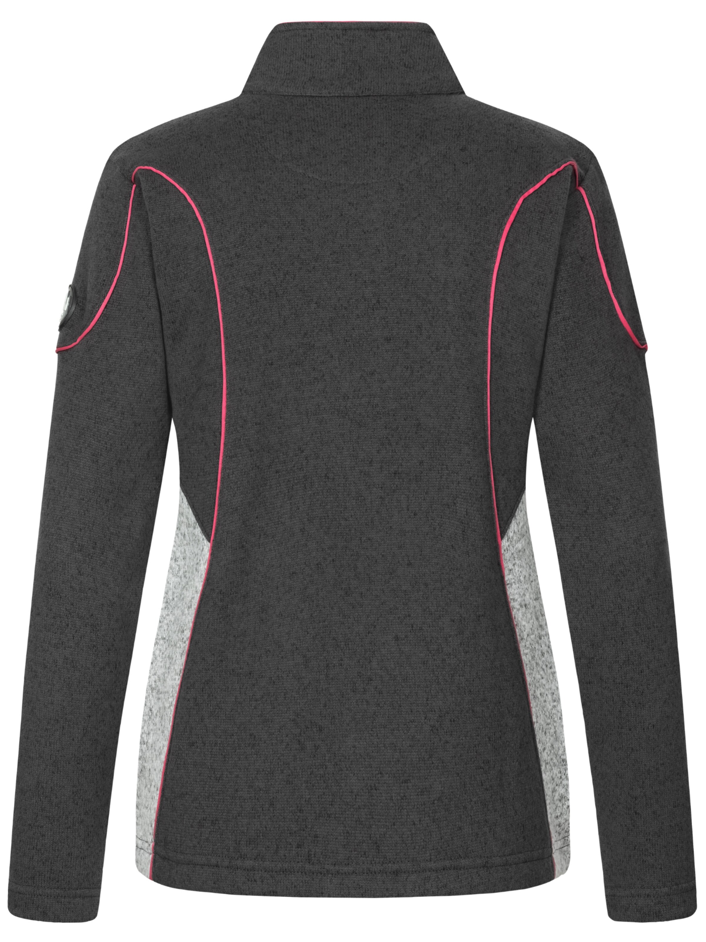 Rock Creek Fleecejacke in Grau