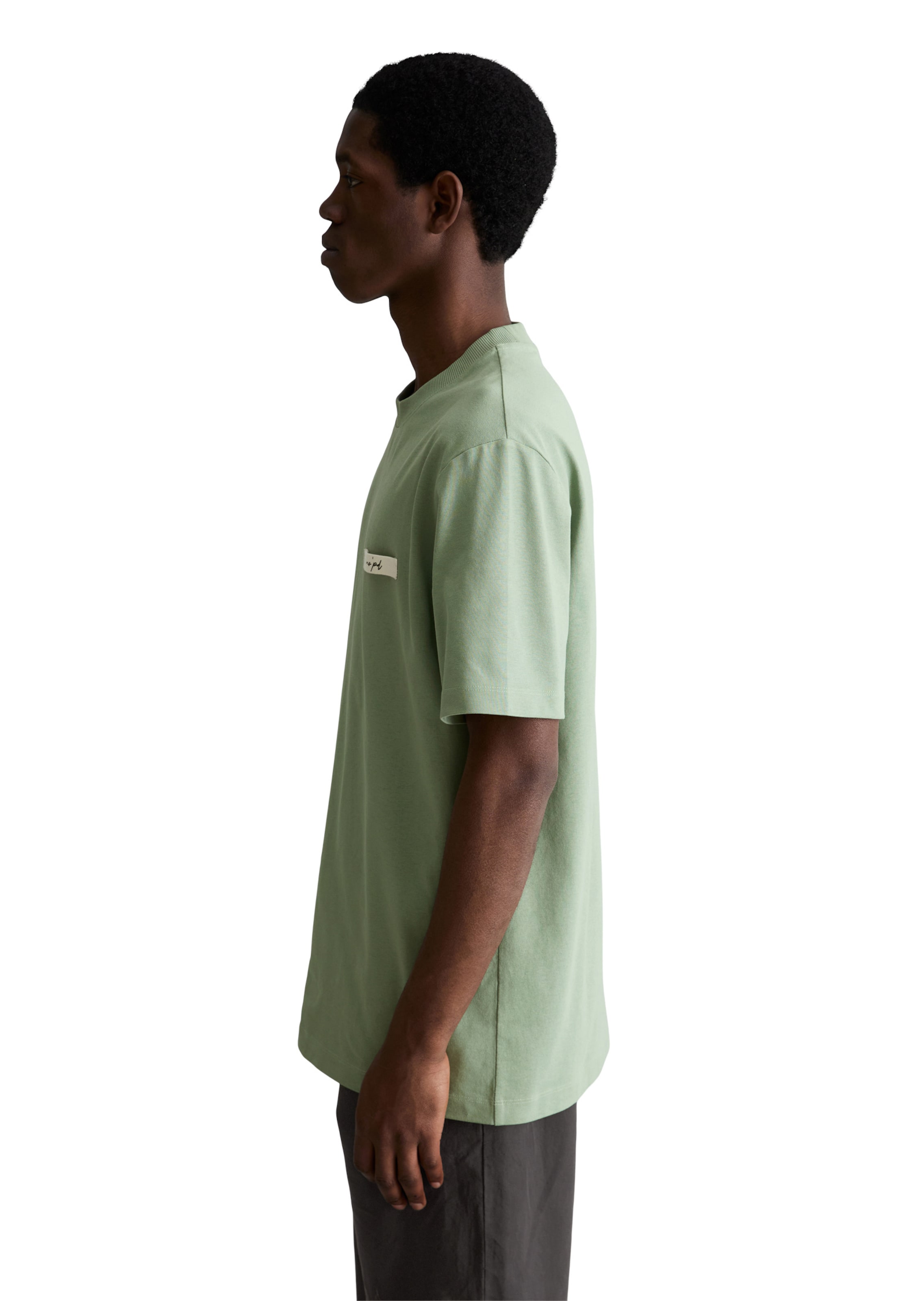 Marc O'Polo DENIM Shirt 'DfC' in Groen