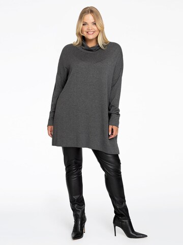 YOEK Trui 'Cosy' in Grijs