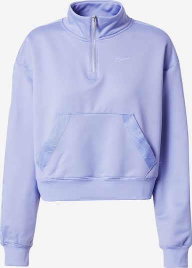 NIKE Sportief sweatshirt in de kleur Lichtlila / Wit, Productweergave