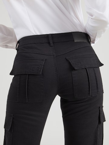 Tally Weijlregular Cargo traperice - crna boja