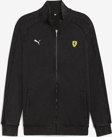 PUMA Sportjas 'Scuderia Ferrari T7' in Zwart: voorkant