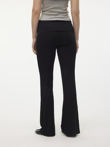 VERO MODA Bootcut Bukser 'VANESSA' i sort