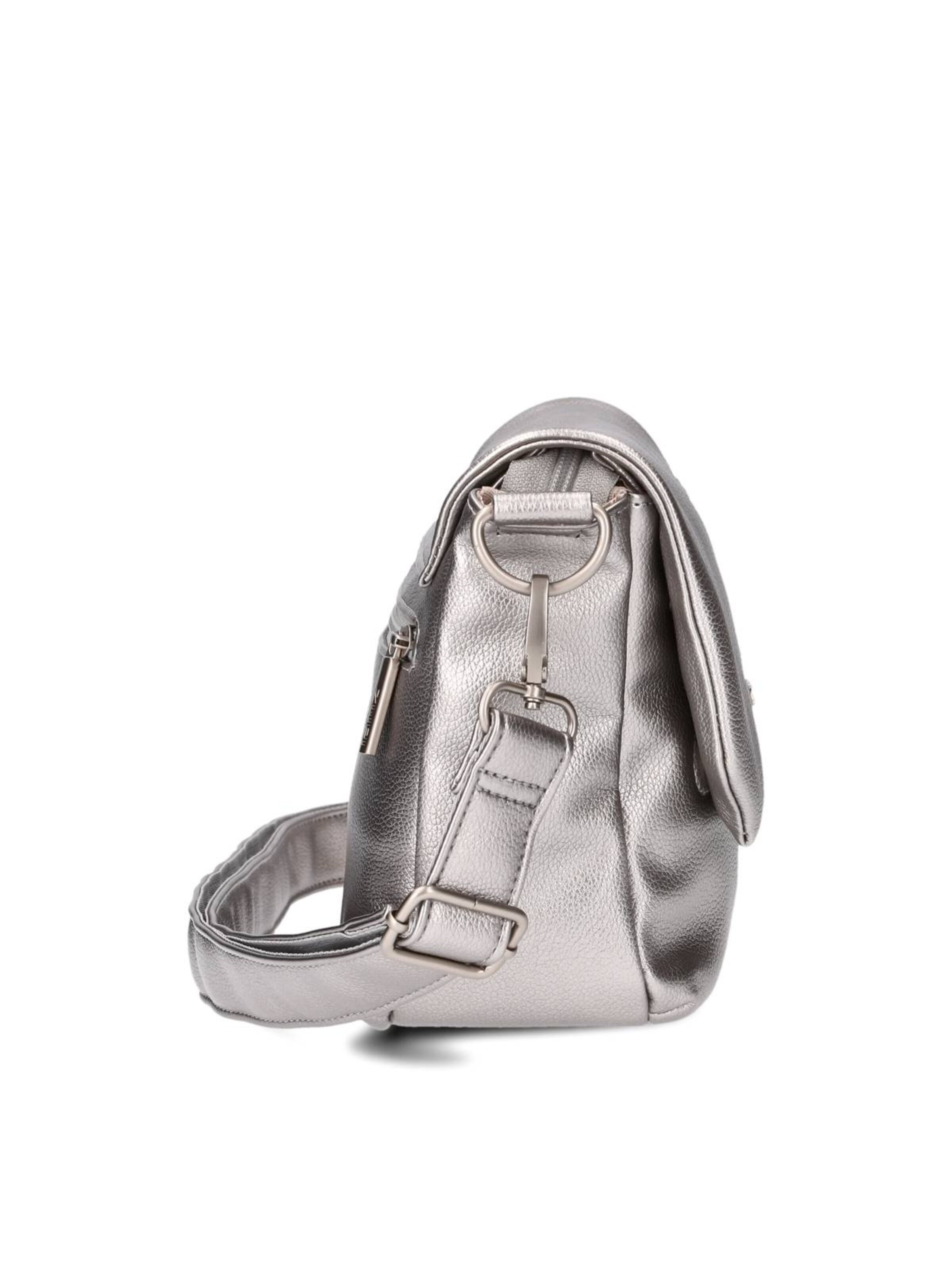 ZWEI - Bolso de mano 'MADEMOISELLE.M M60' en plata
