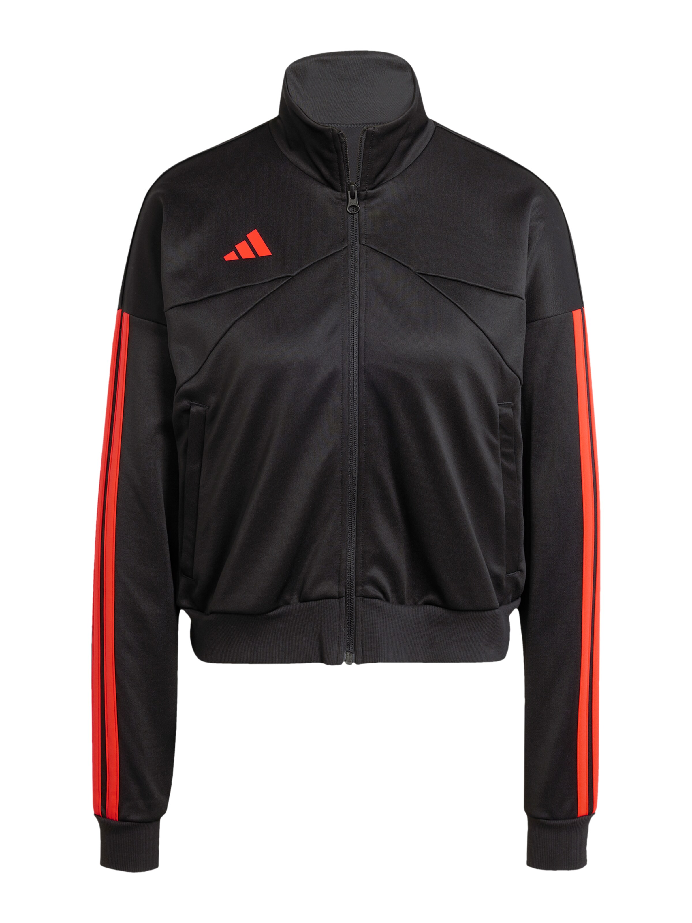 ADIDAS SPORTSWEAR Športna jakna 'TIRO' | črna barva: sprednja stran