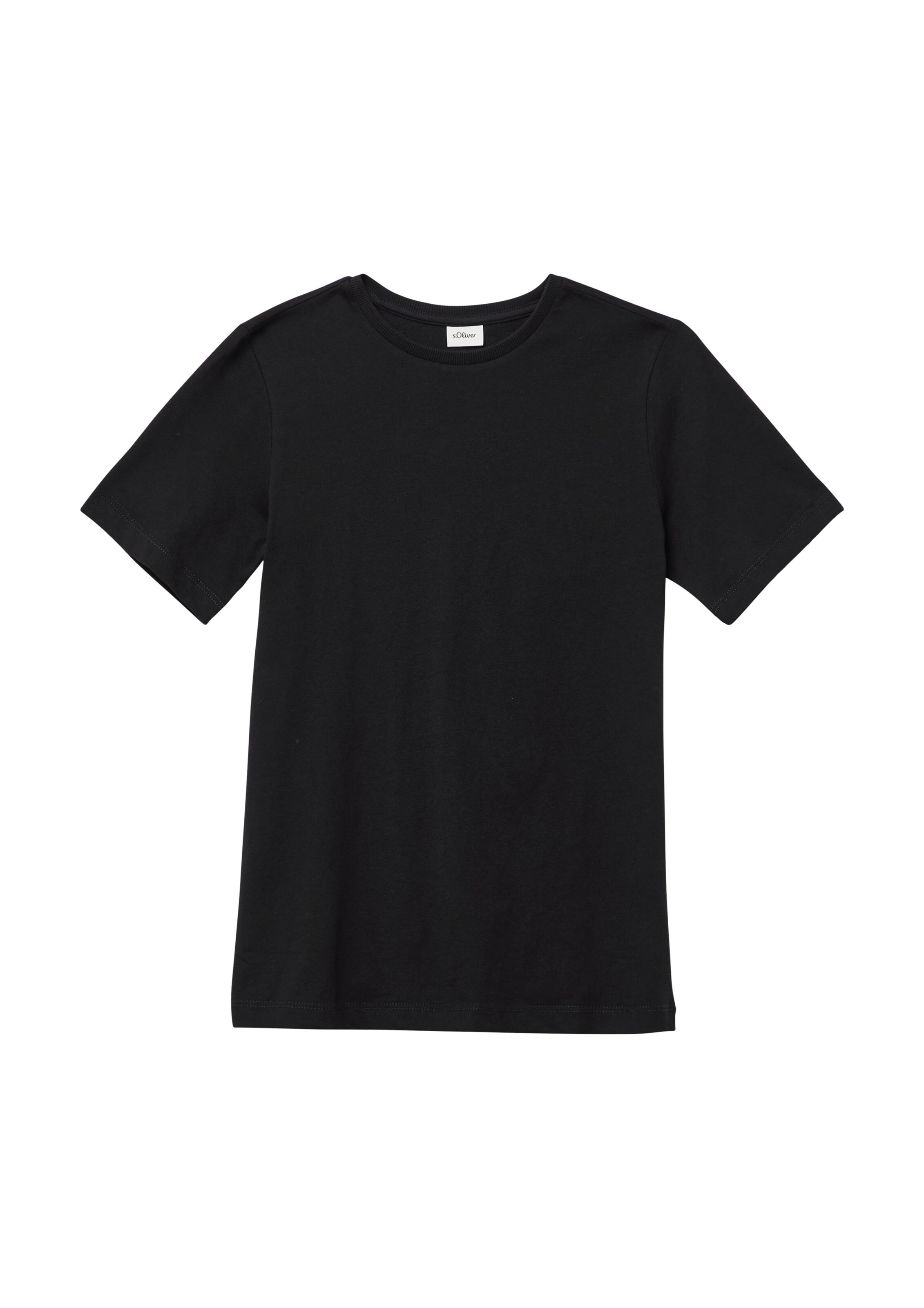 s.Oliver Shirt in Black: front