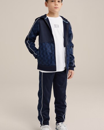 WE Fashion Regular Панталон в синьо