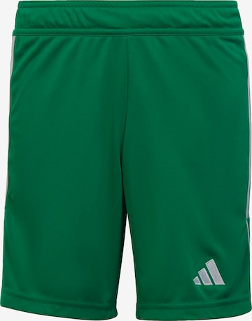 Regular Pantalon de sport 'Tiro 23 League' ADIDAS PERFORMANCE en vert : devant