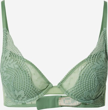 Dorina T-shirt Bra 'DEMI' in Green: front