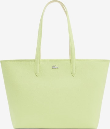LACOSTE Torba shopper 'Lacoste Sac cabas zippé Anna Sencha Poudre' w kolorze zielony: przód