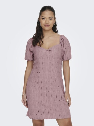 Robe JDY en rose : devant