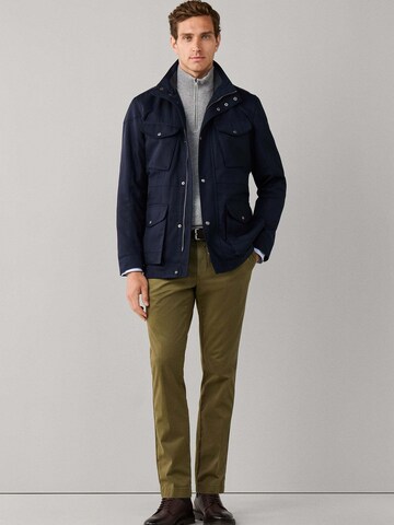 Hackett London Slim fit Chino trousers 'KENSINGTON ' in Green