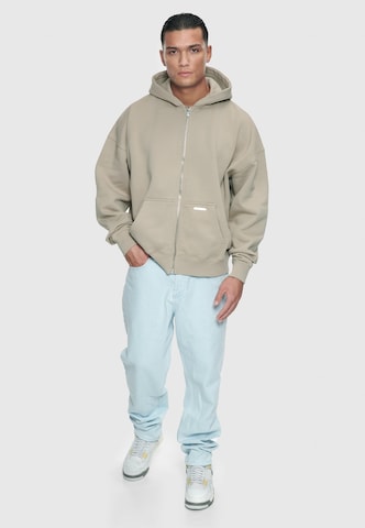 Veste de survêtement 'Bazix Republiq' Dropsize en gris