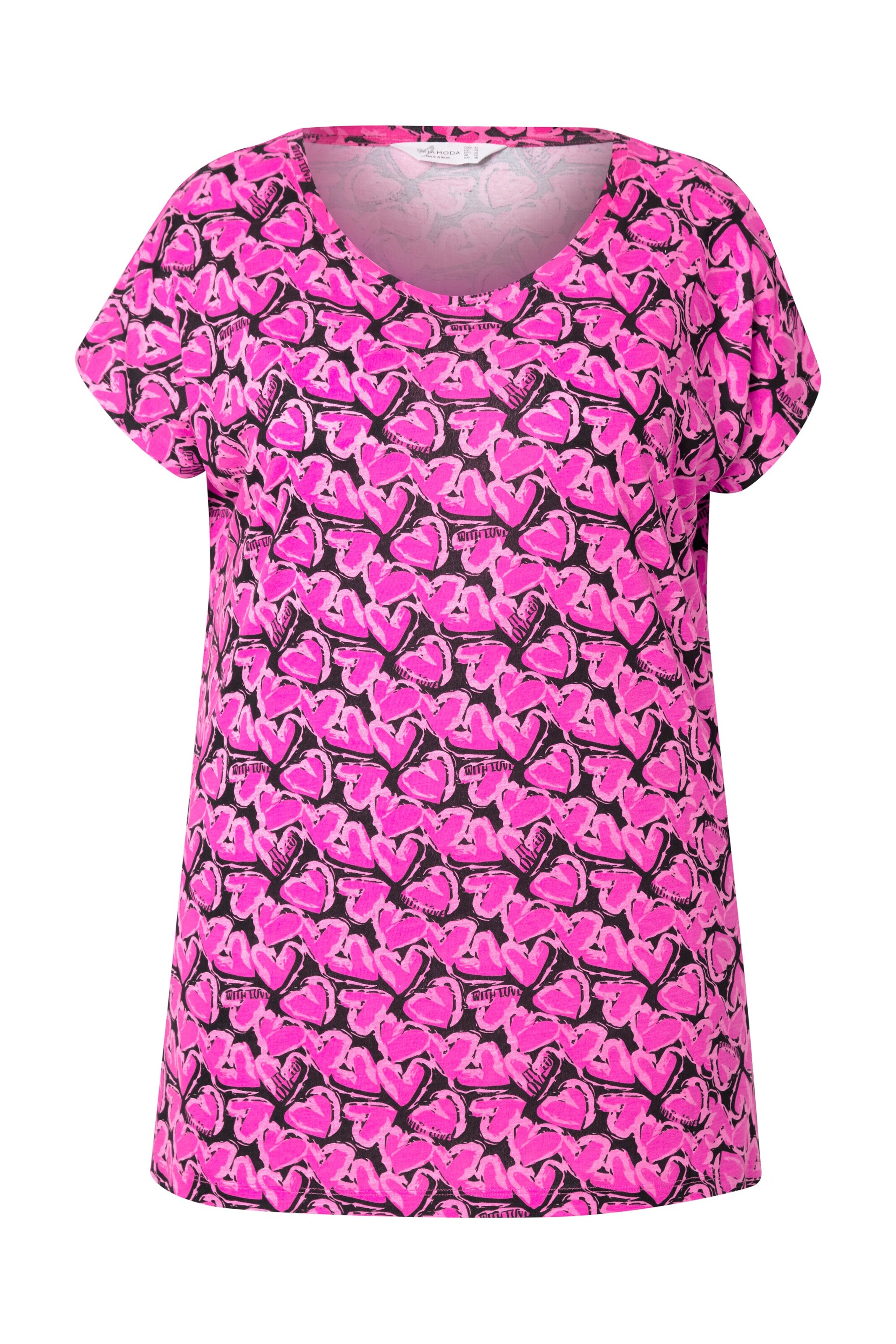 MIAMODA Shirt in Roze: voorkant
