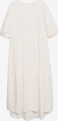 Robe MANGO en blanc : devant