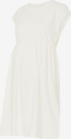 MAMALICIOUS Dress 'Yoa' in White: front