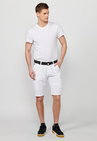 Regular Pantaloni de la KOROSHI pe alb