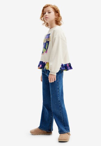 Desigual - Sudadera en blanco