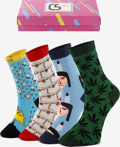 Crea Socks Socken 'Bunt' in mischfarben, Produktansicht